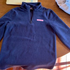Vineyard vines  boy’s fleece half zip top